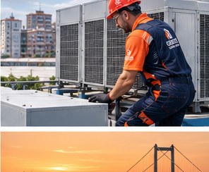 Chiller ve çatı ünitesi bakımı
