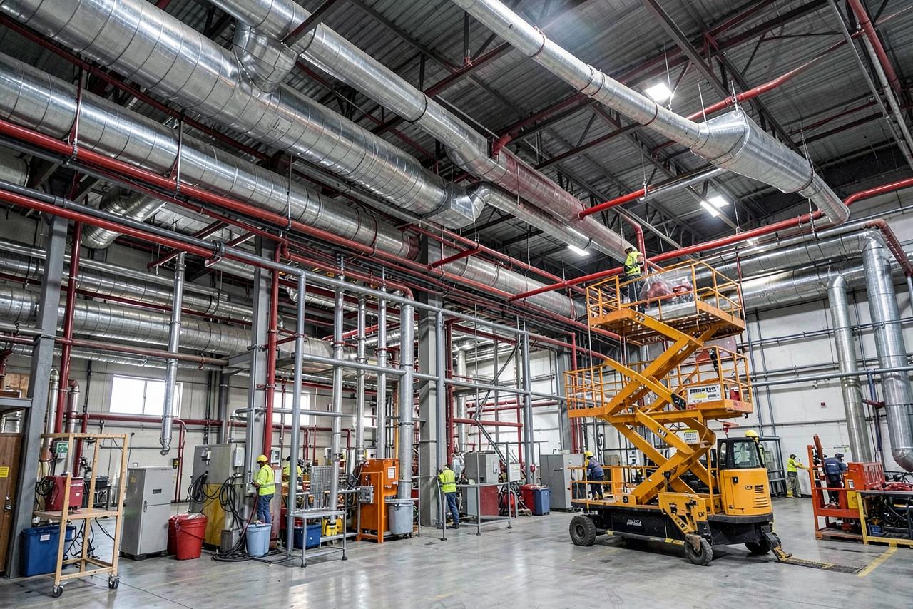 Çayırova Fabrika Anahtar Teslim Mekanik