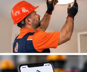 Aydınlatma armatür montajı